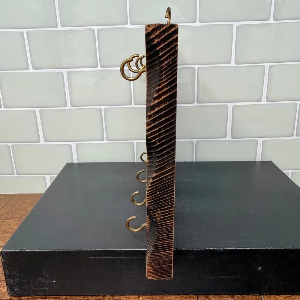 Vintage Redwood Golden Gate Bridge Key Holder Muir Woods